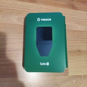 Trezor Safe 3 Crypto Hardware Wallet USB Cable - Untested